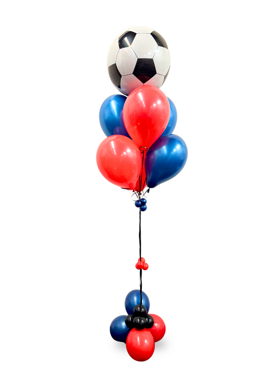 SOCCER ROUND FOIL BOUQUET