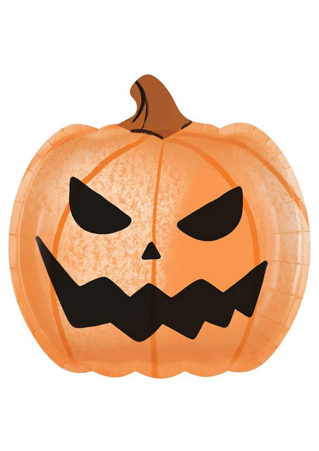 Halloween Jack-o-Lantern Dinner Plates 8ct