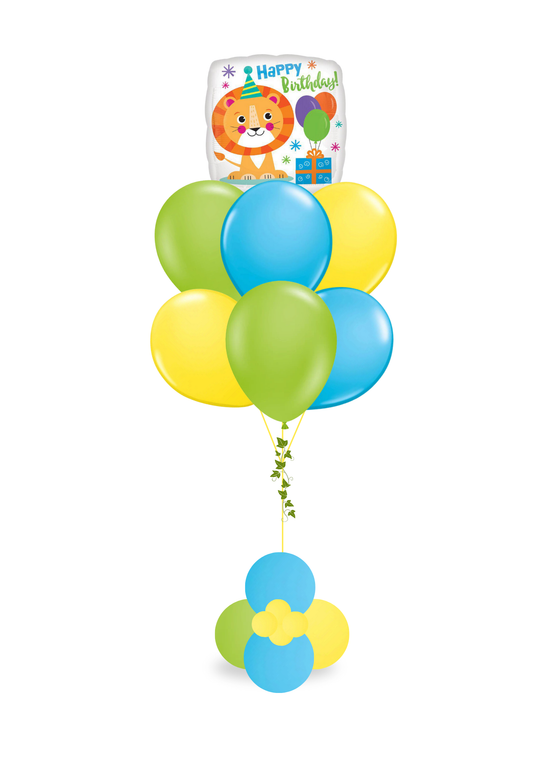 Lil Lion Birthday Balloon Package