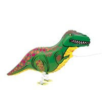 Walking Pet T-Rex Foil Balloon