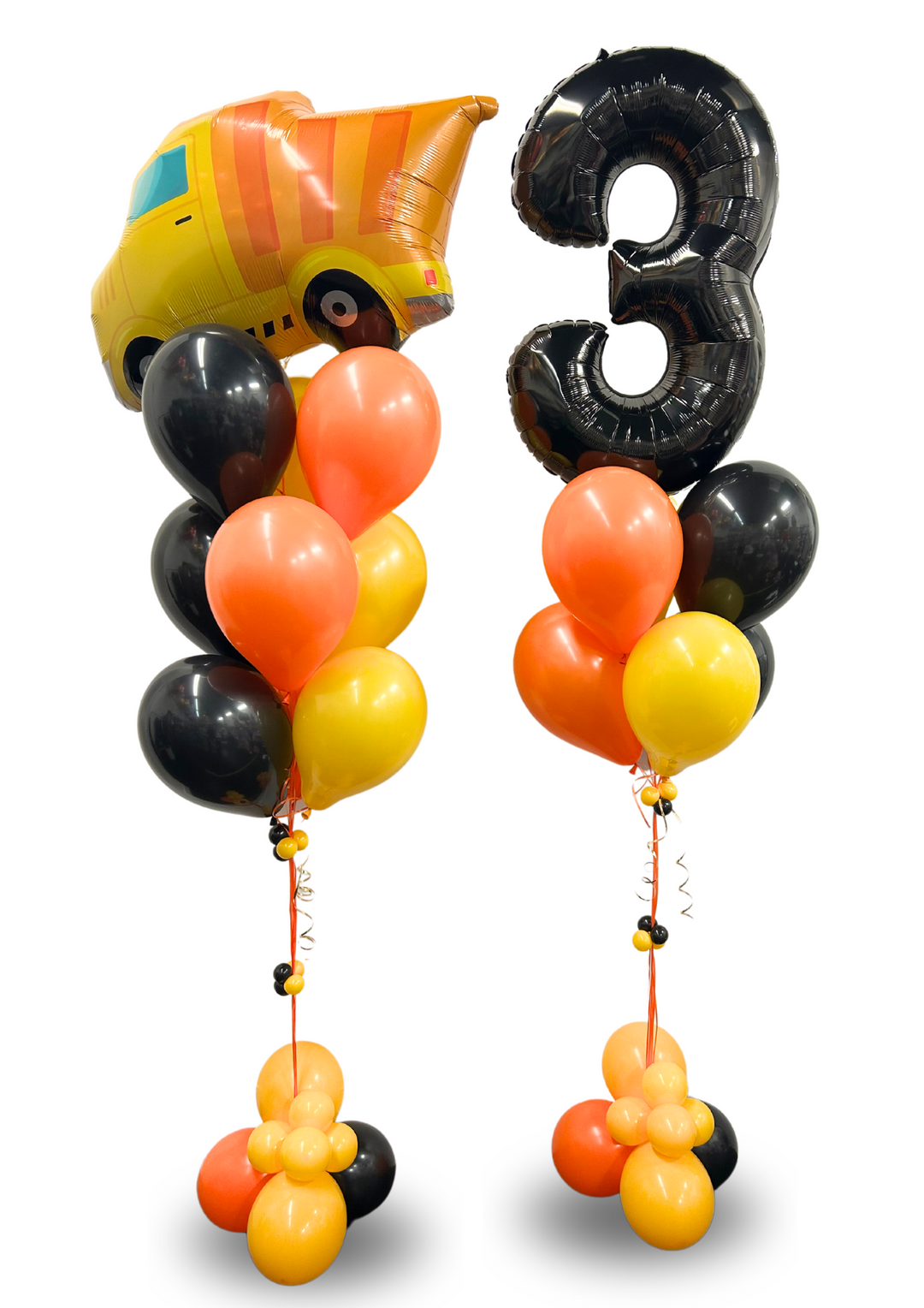 Construction dumptruck birthday package