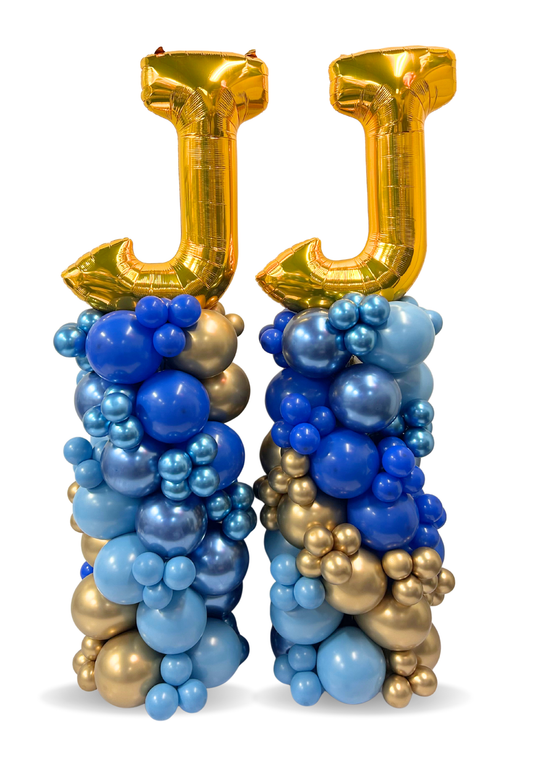 5ft number and letter balloon columns (sold individually)