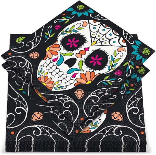 Skull Luncheon Napkins 20ct