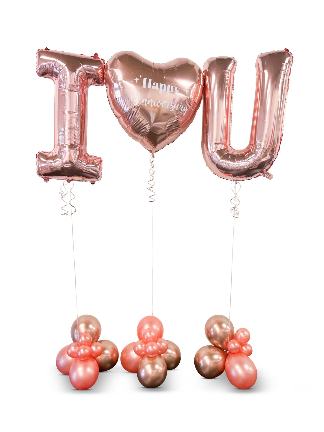 Mega Heart and initials w/custom message
