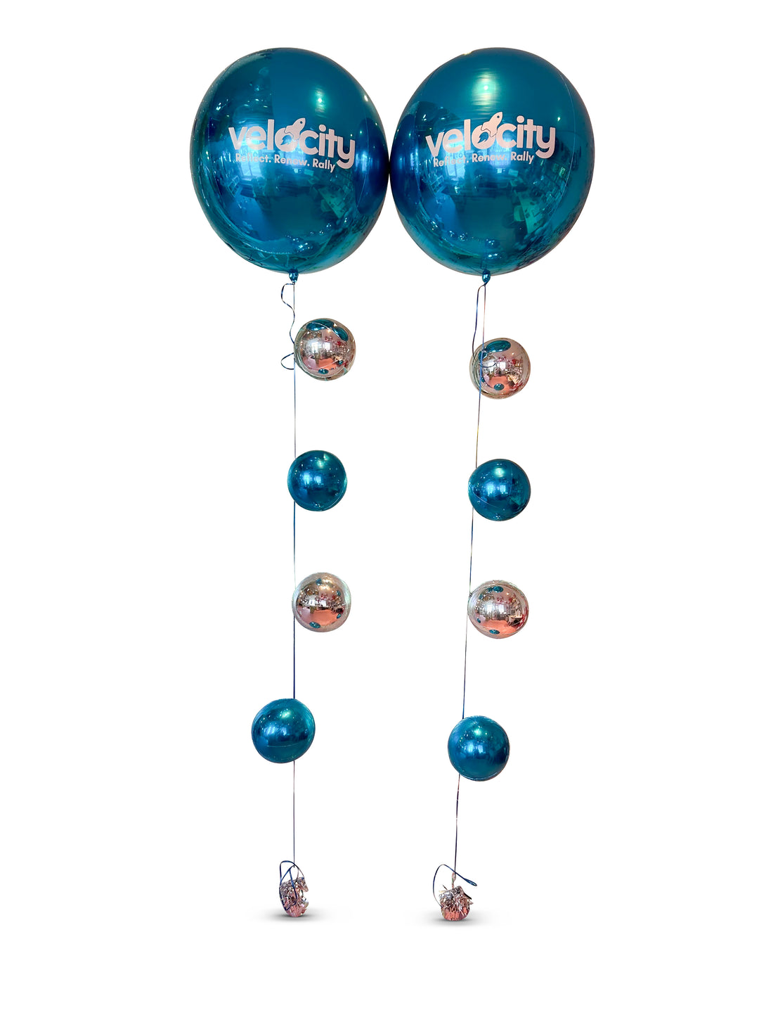 Custom Message Orbz Balloon Bouquet (QTY 1)