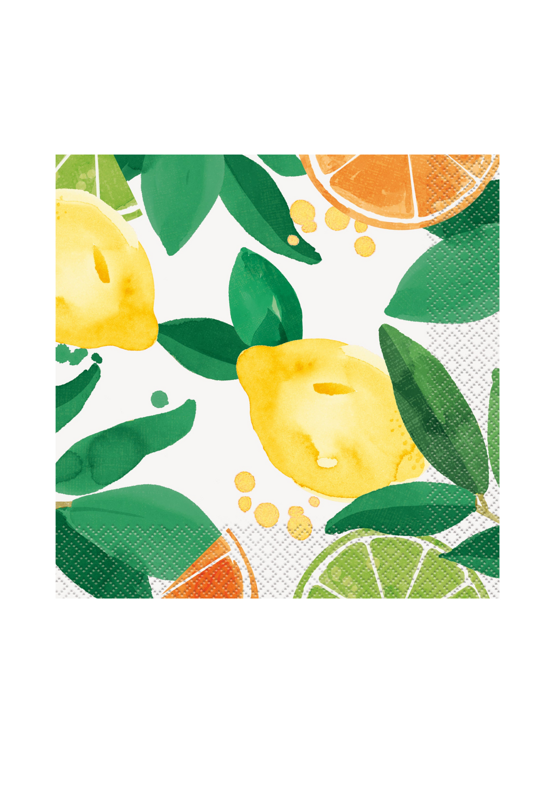 Lemon Luncheon Napkins 16ct