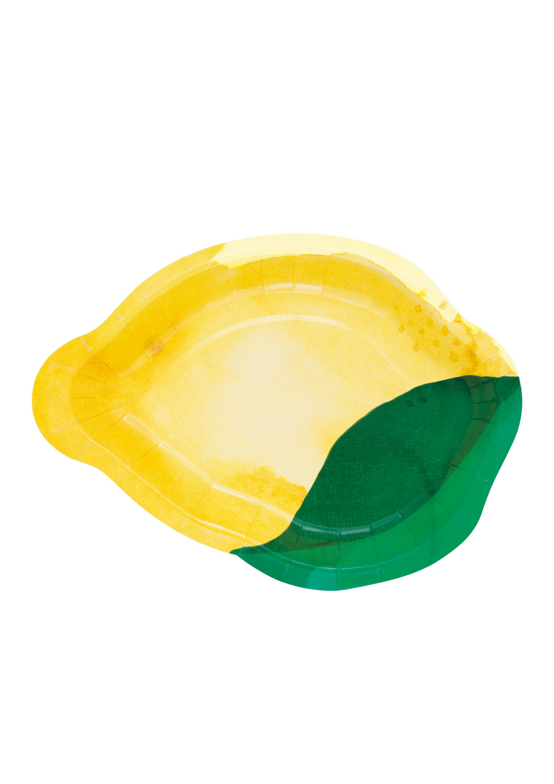 Lemon Shaped Plates 8Ct