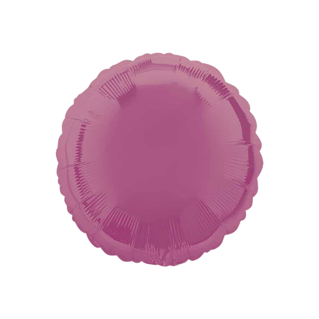 18" Lavender Round Foil (uninflated)