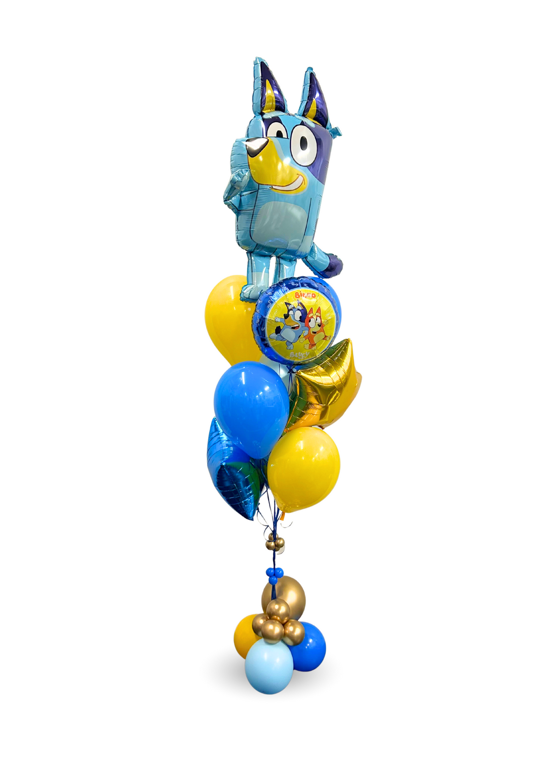Bluey Foils and Balloon Bouquet