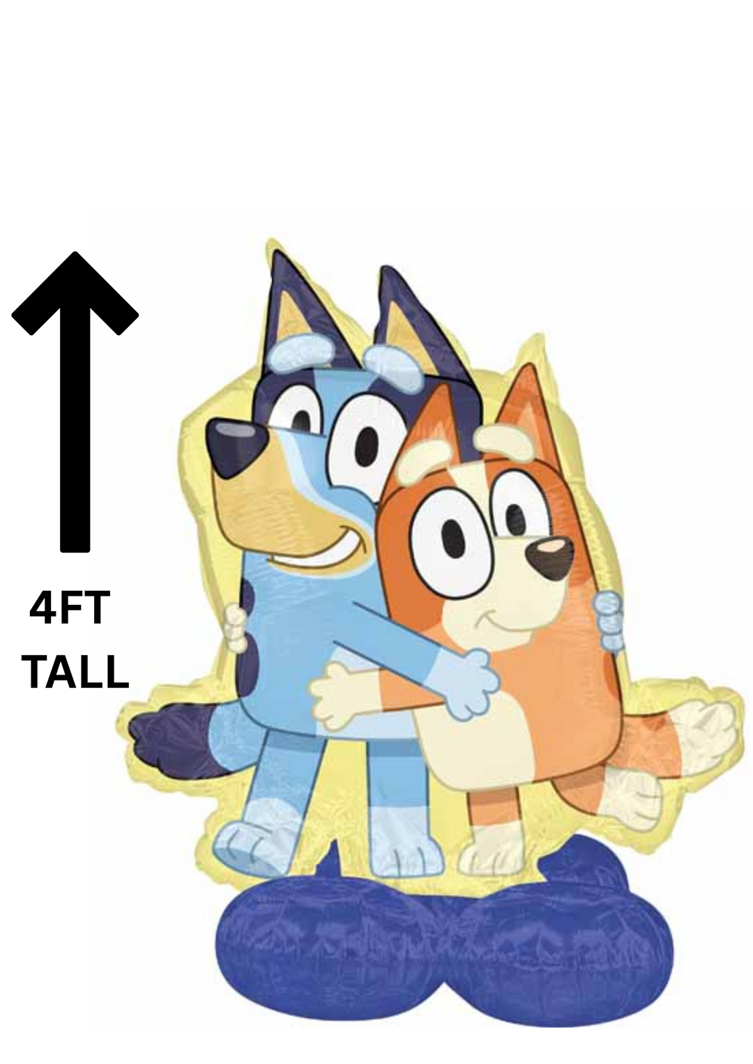 Bluey and Bingo 4ft Airloonz Balloon