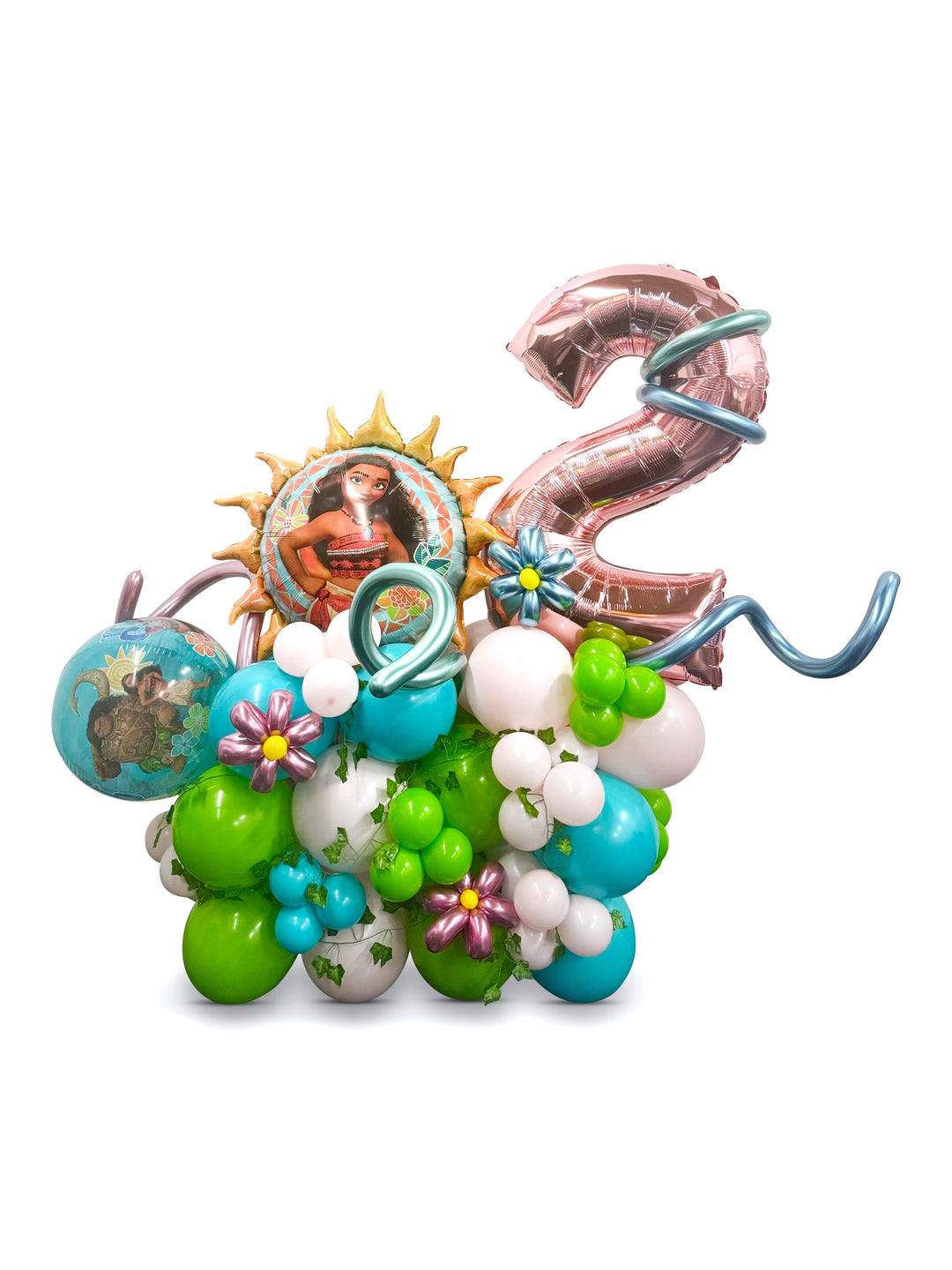 Moana Balloon Cluster Stand