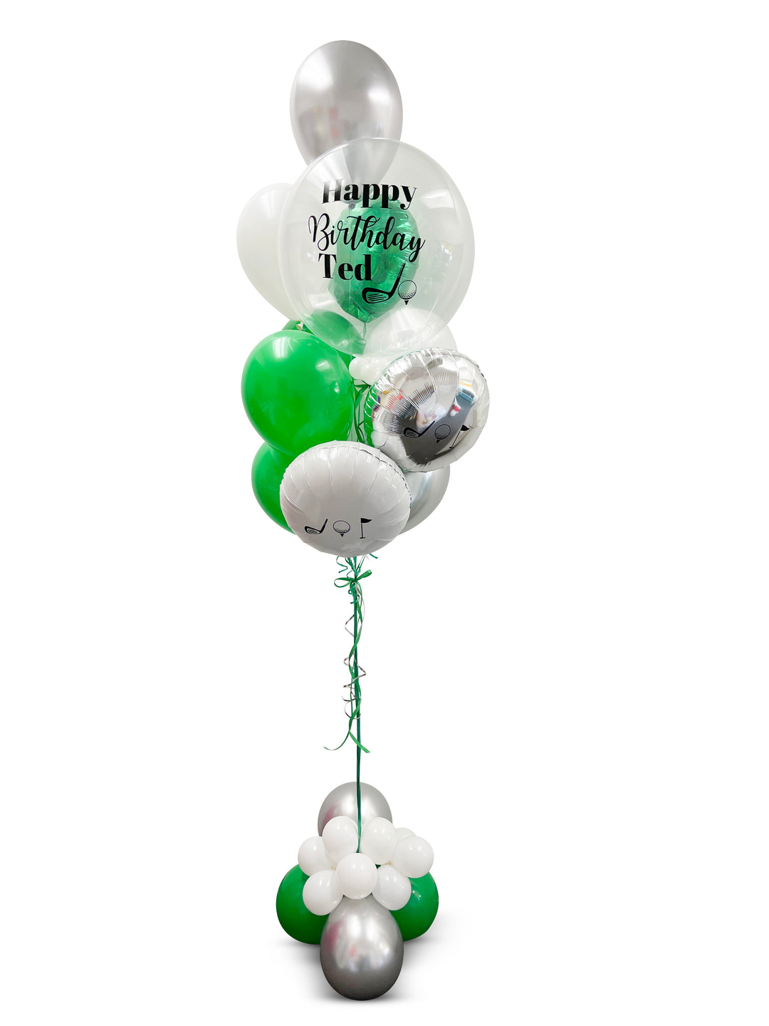 Golf Balloon Bouquet-Custom text