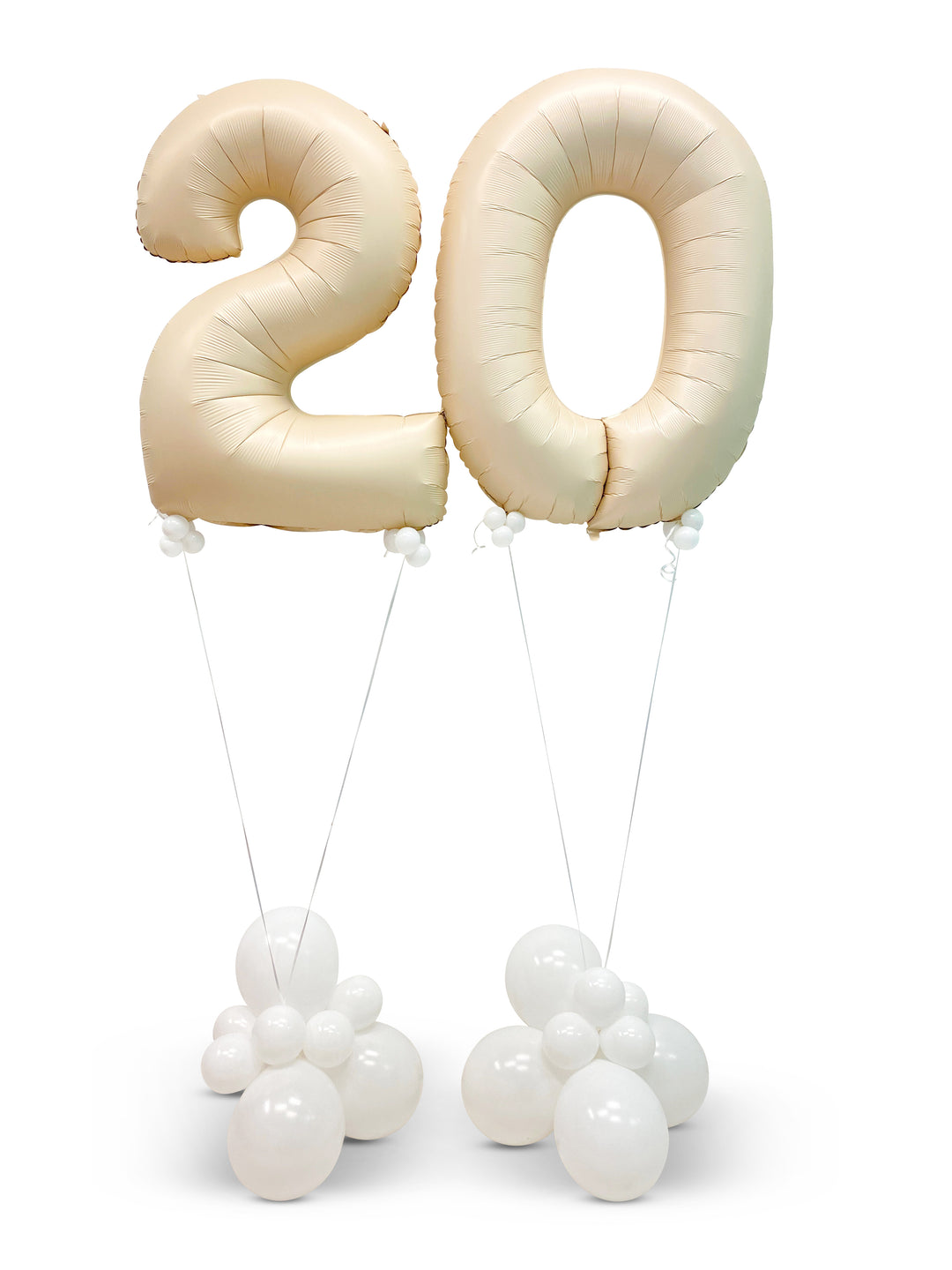 Number Balloons Jumbo (qty 1) 8 Colours