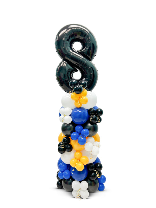 5ft number and letter balloon columns (sold individually)