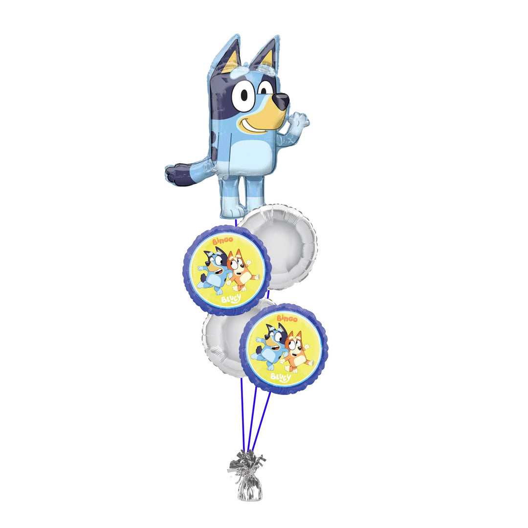 Bluey Foil Balloon Bouquet