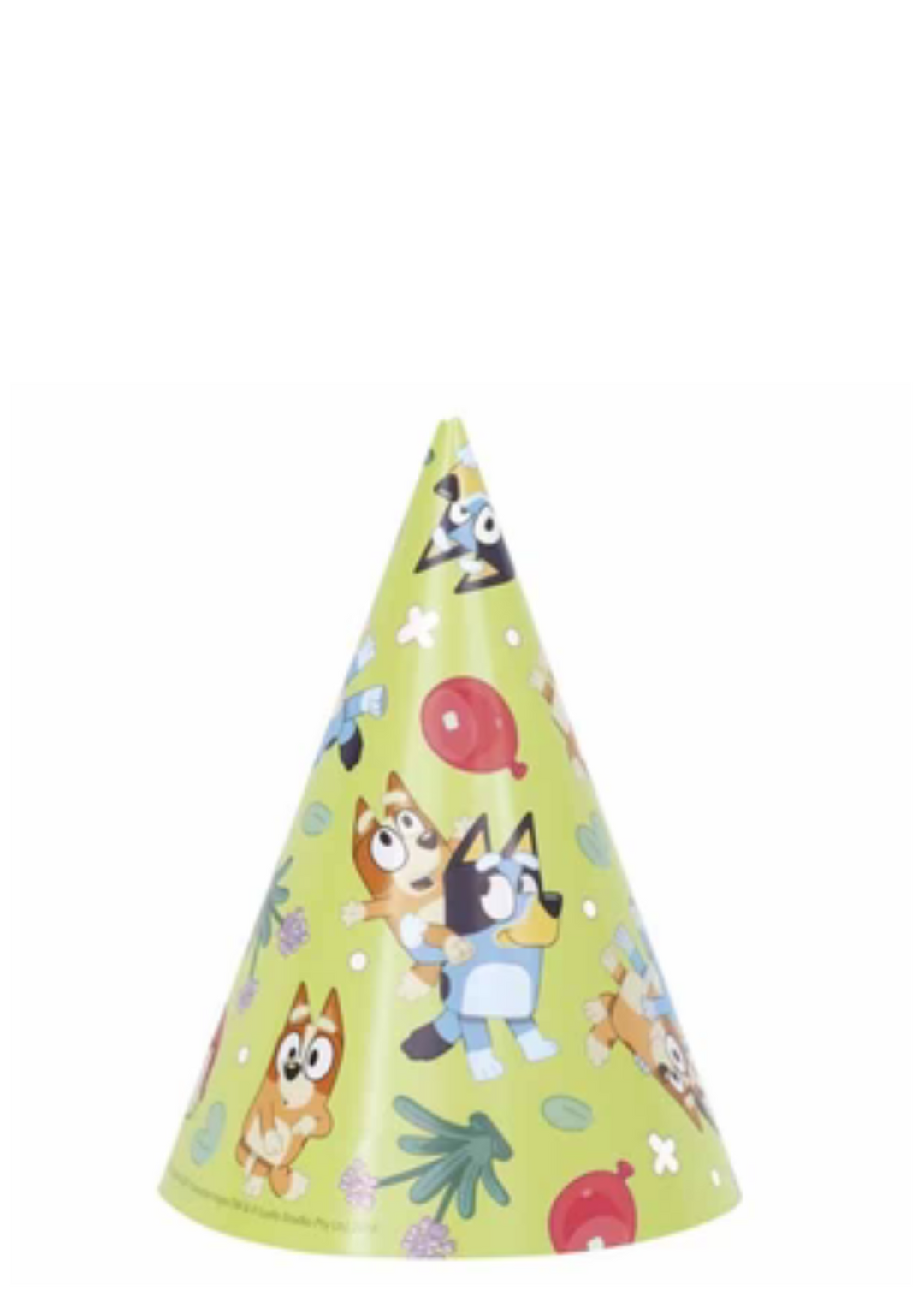 Bluey Party Hats 8ct
