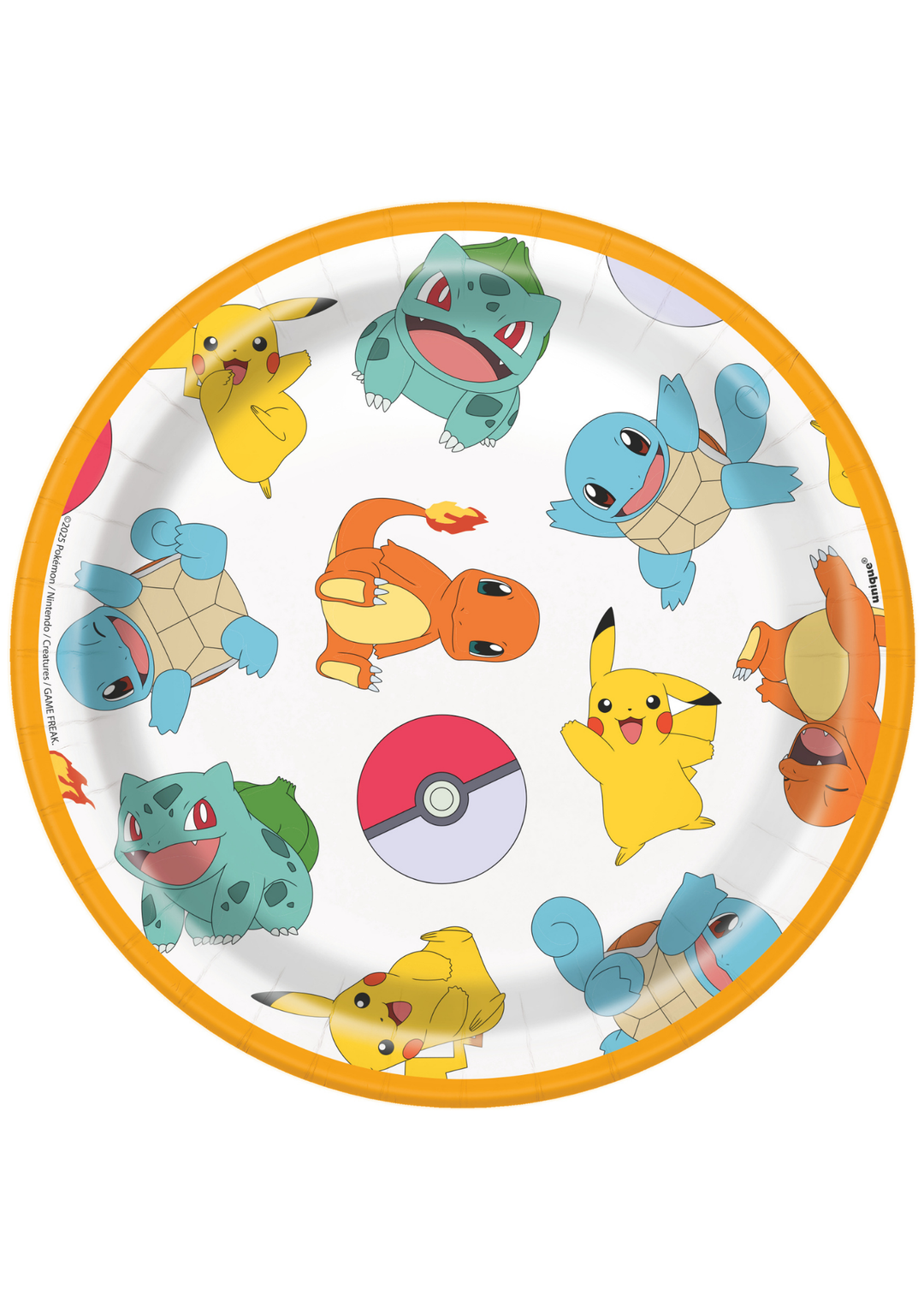 Pikachu Dessert Plates - 6ct