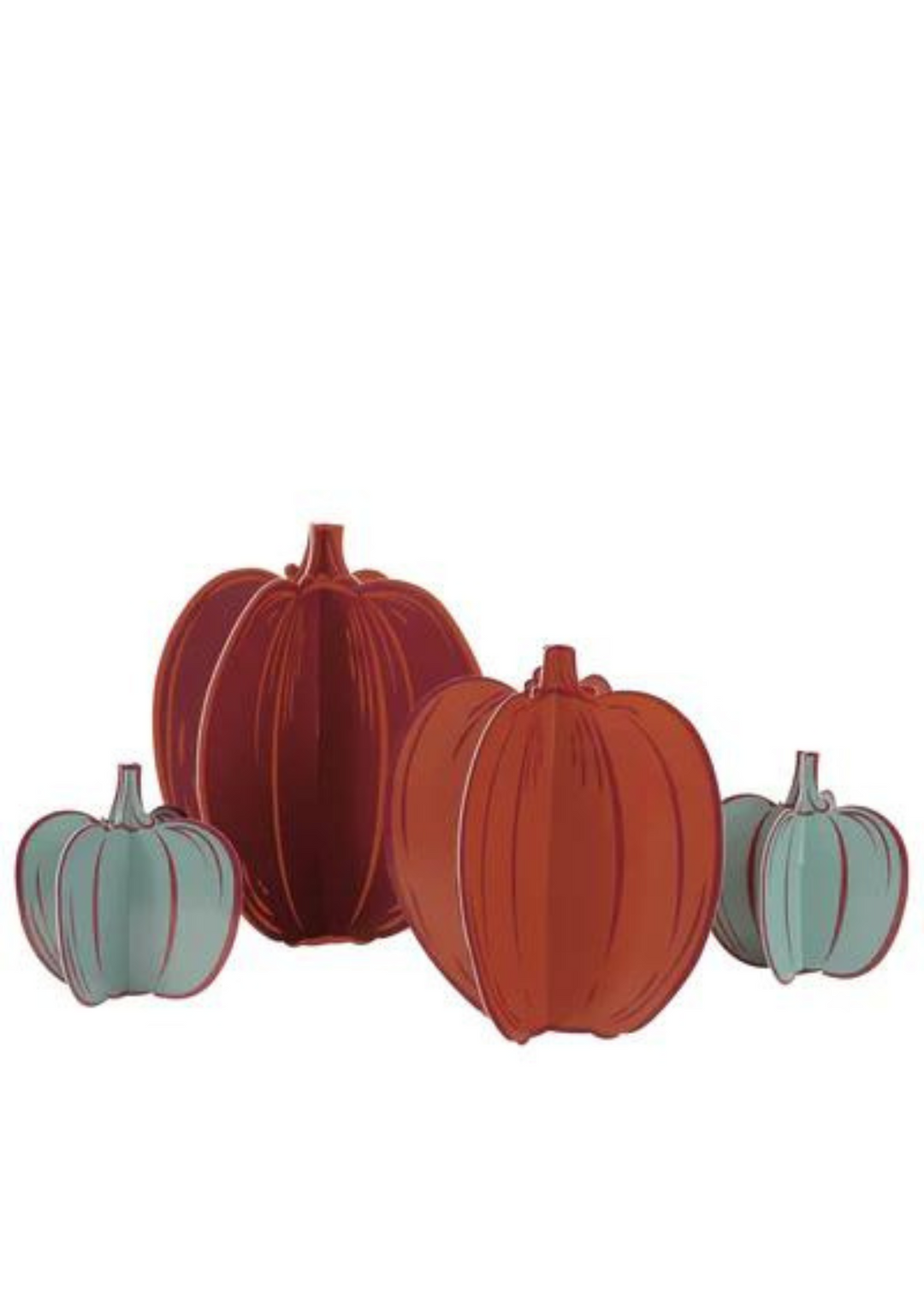 Paper Board Pumpkin 4ct