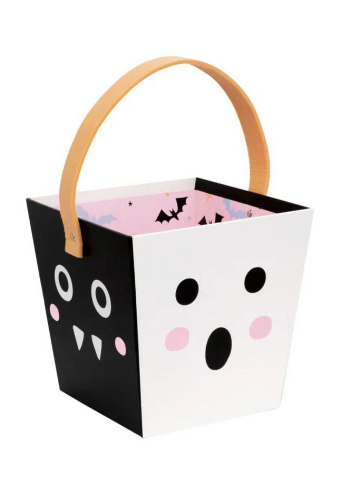Black & White Pastels - Paper Board Bucket