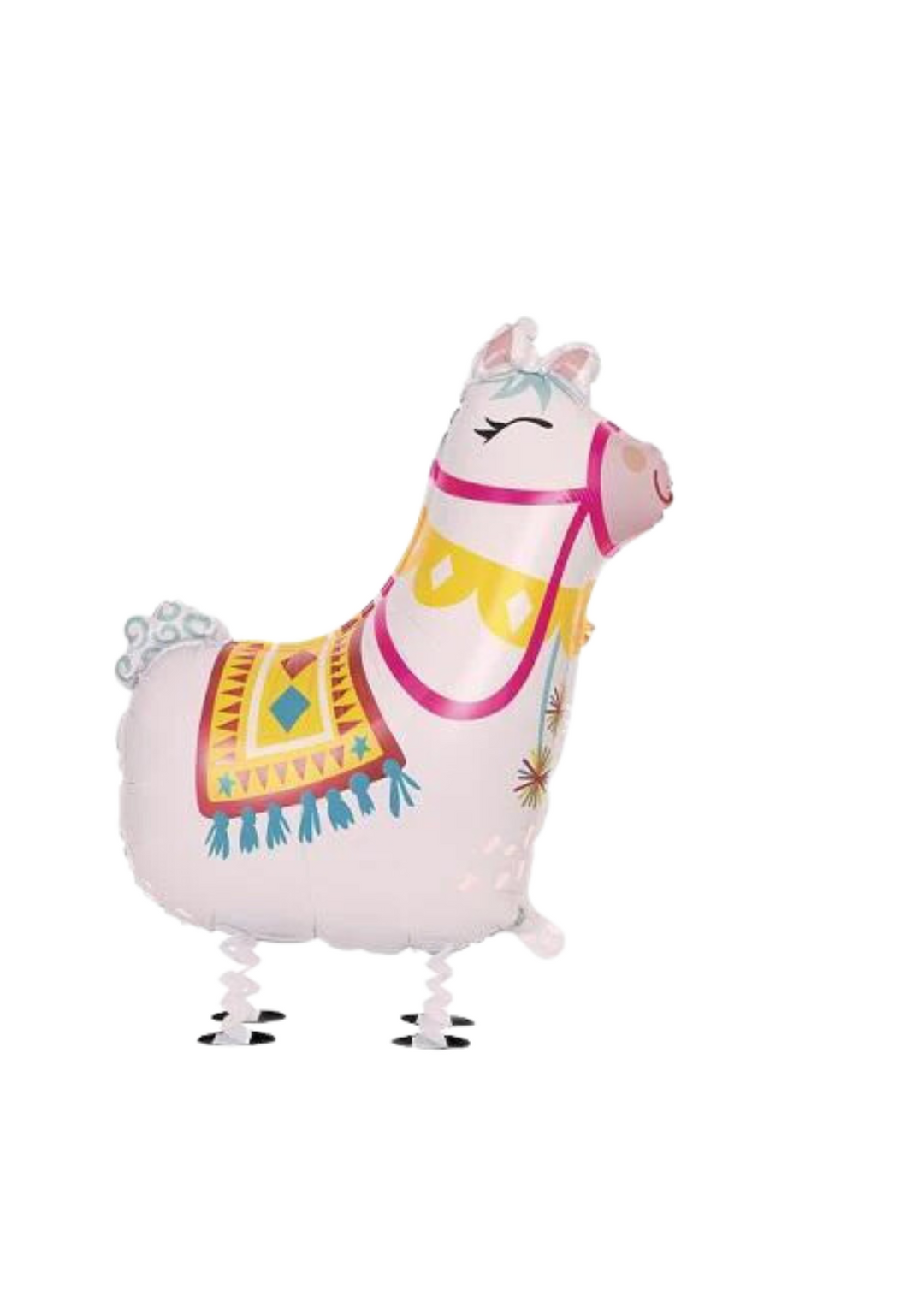 Walking Pet Llama Foil Balloon