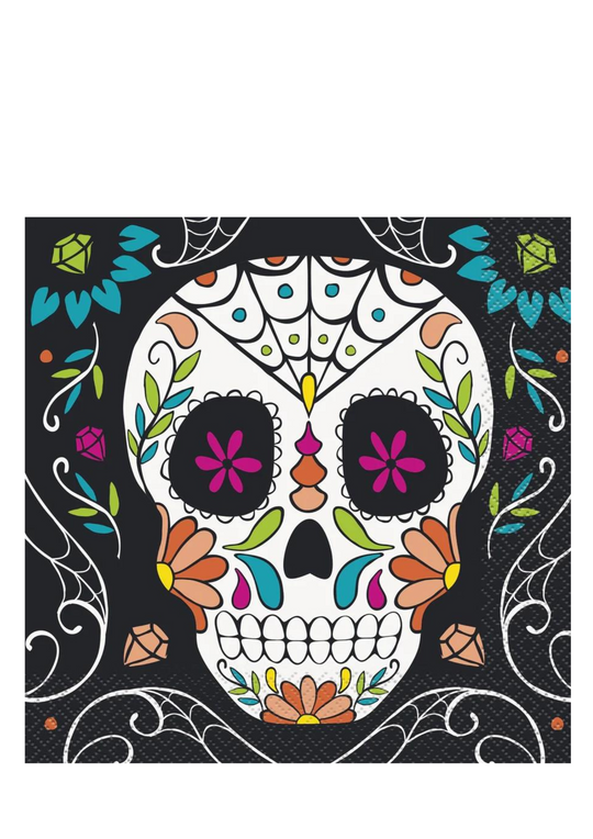 Skull Luncheon Napkins 20ct