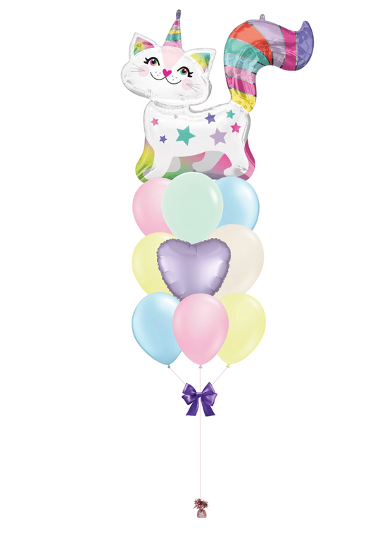 CATICORN BALLOON BOUQUET