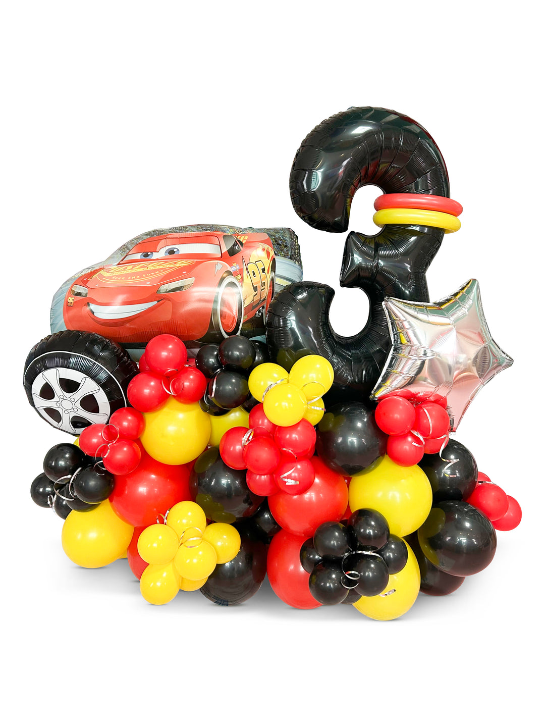 Kids Cars Mini Cluster Birthday Package