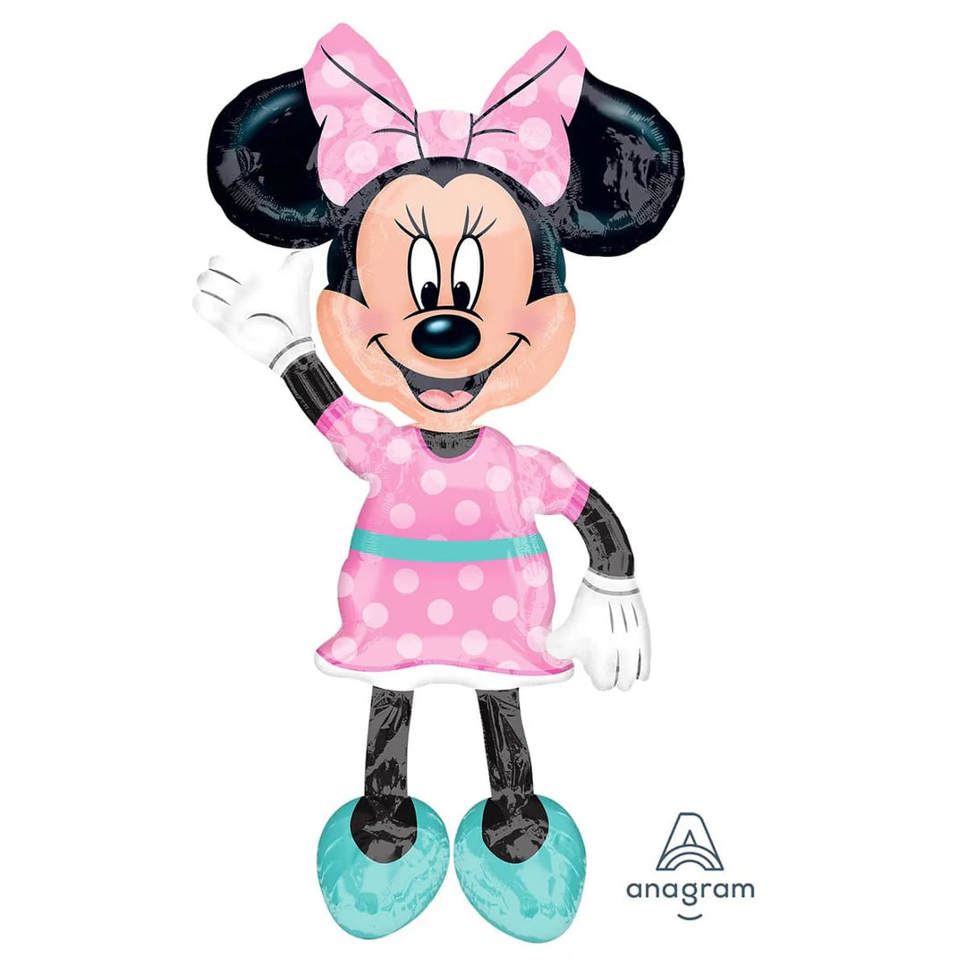 Giant Minnie Mouse Airwalker Balloon 54 inches tall!