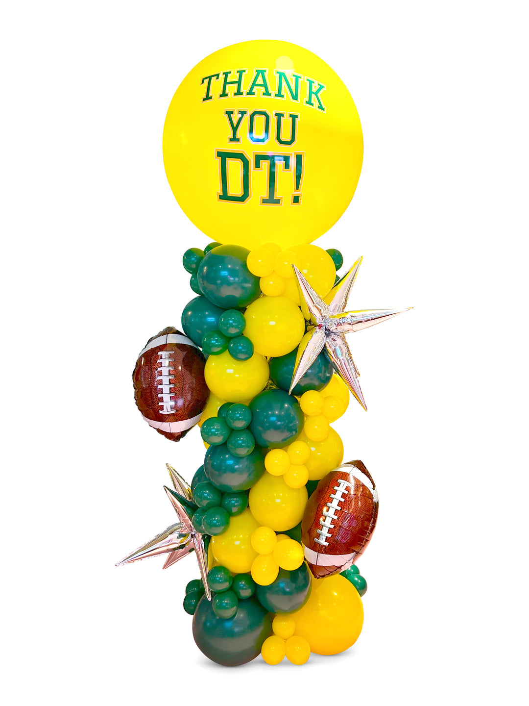 Football Balloon Column