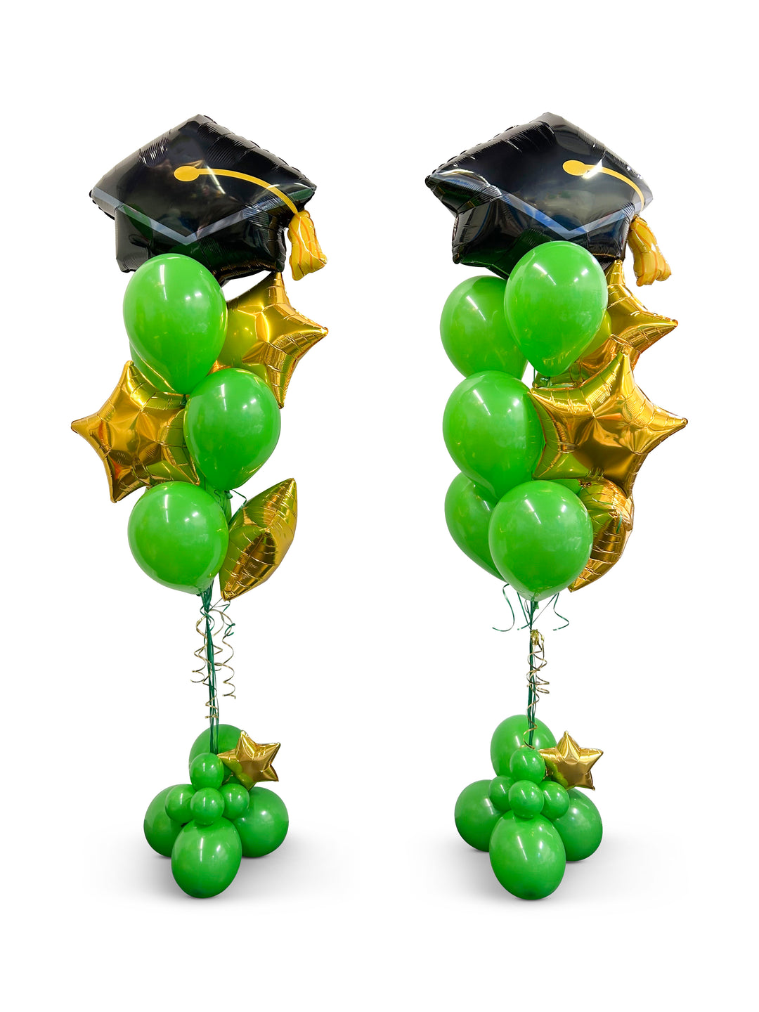 Graduation Cap balloon with star foils (quantity 1)