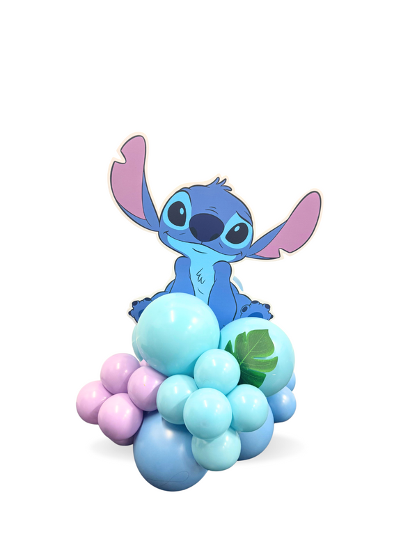 Stich cut-out 3ft on balloon stand