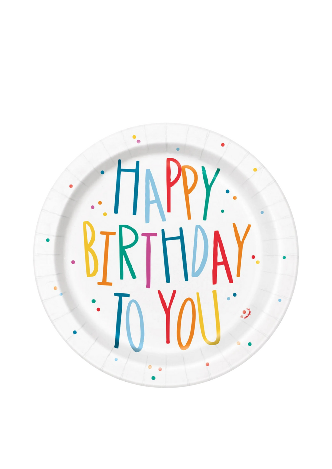 Birthday Mayhem 7" Dessert Plates 8ct