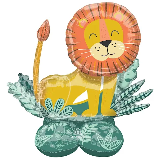 5ft tall Lion balloon airwalker - Lifesize