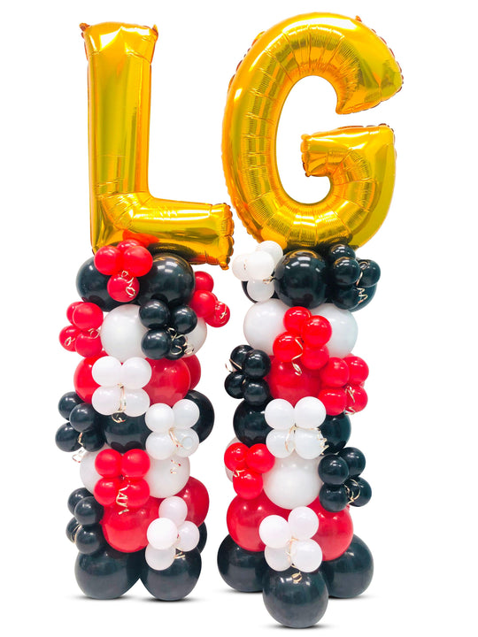 5ft number and letter balloon columns (sold individually)
