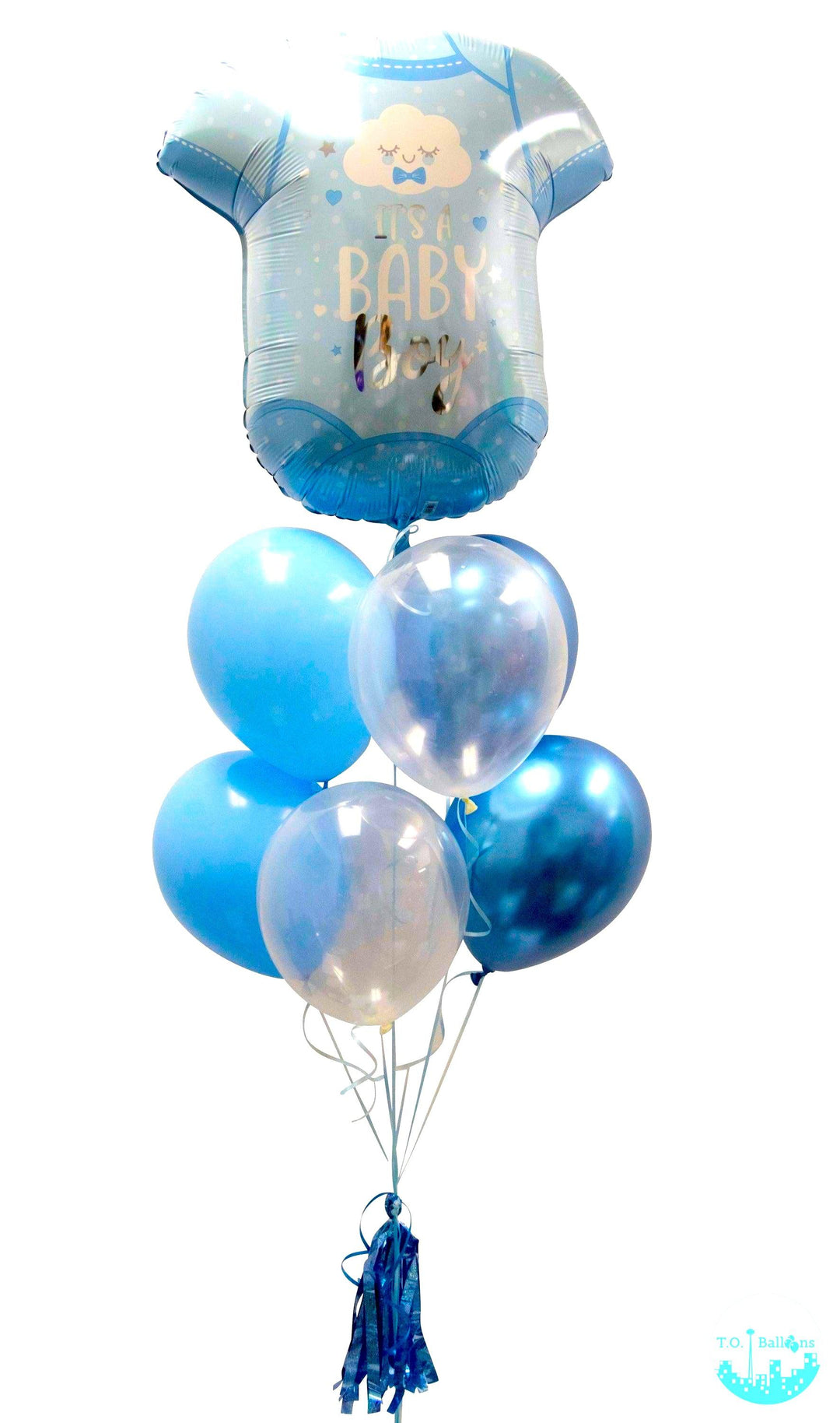 Baby Boy Onesie Balloons