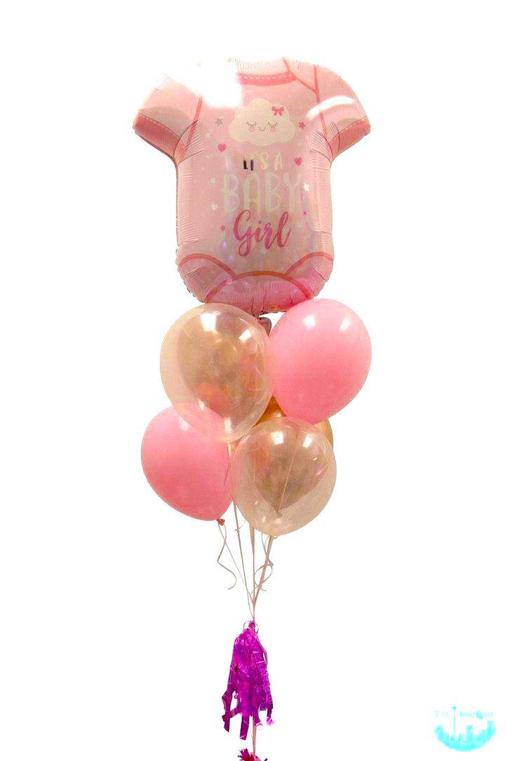 baby girl balloons