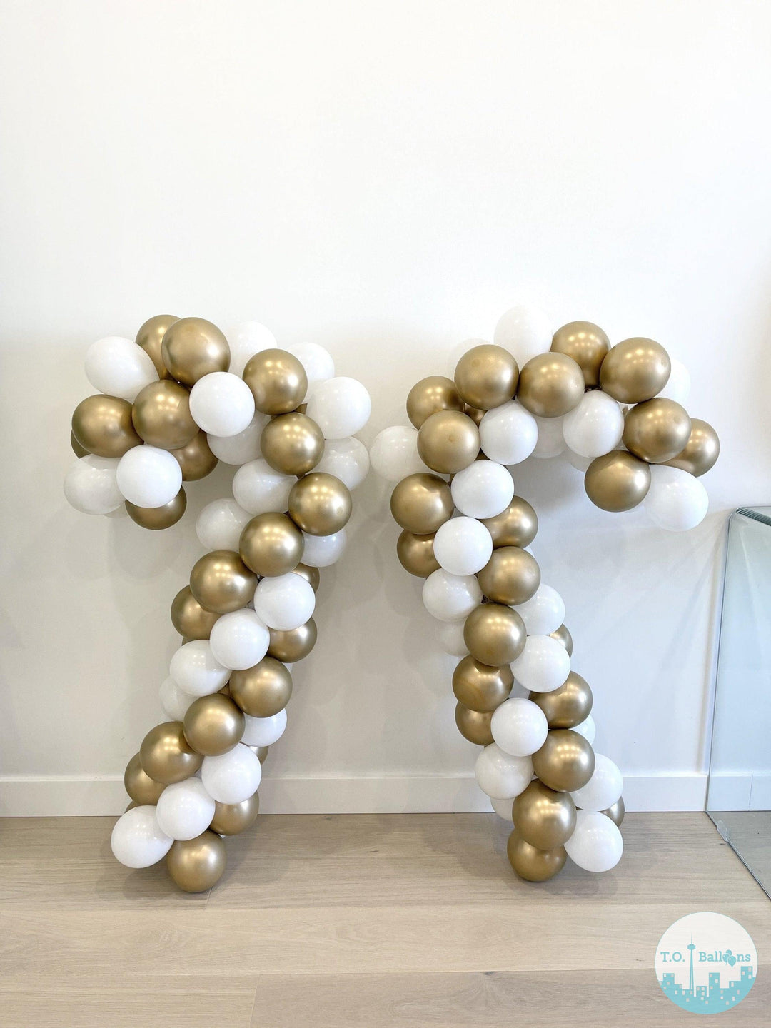 Christmas Candy Canes Balloons T.O. Balloons