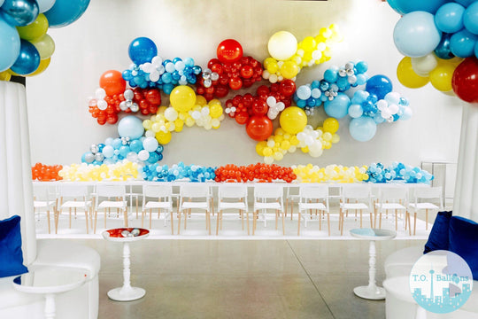 CUSTOM BALLOON CLUSTER T.O. Balloons