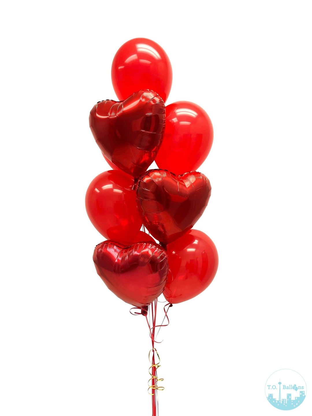 Valentine's Day Bouquet Balloons T.O. Balloons 