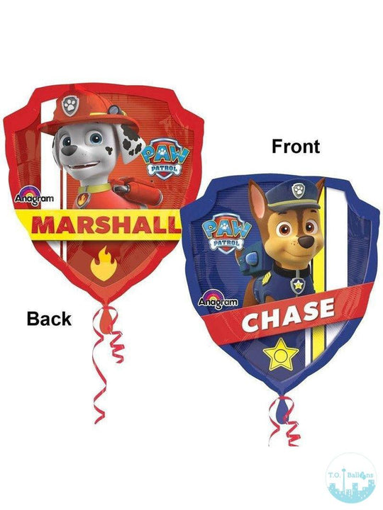 Paw Patrol Chase Balloons Emoji Balloons T.O. Balloons