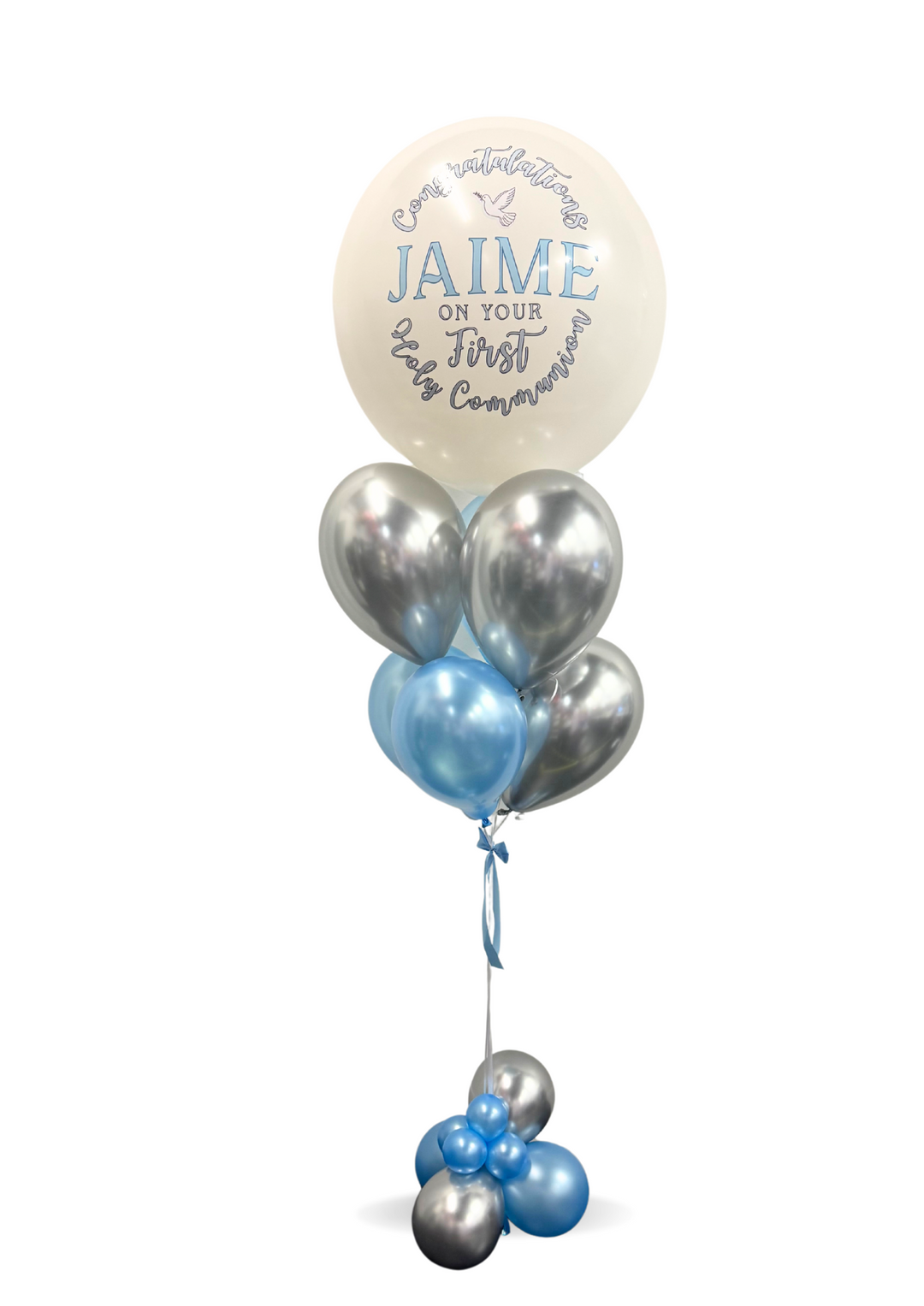 Custom message Baptism Bouquet (qty 1) Communion
