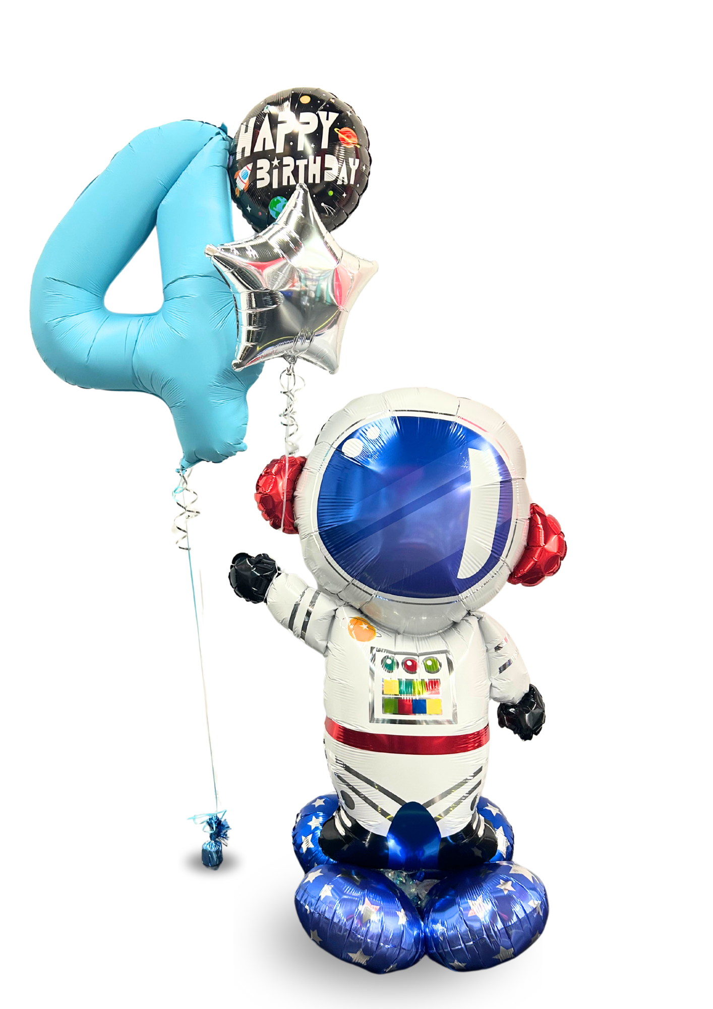 Spaceman Astronaut Birthday Balloon Package
