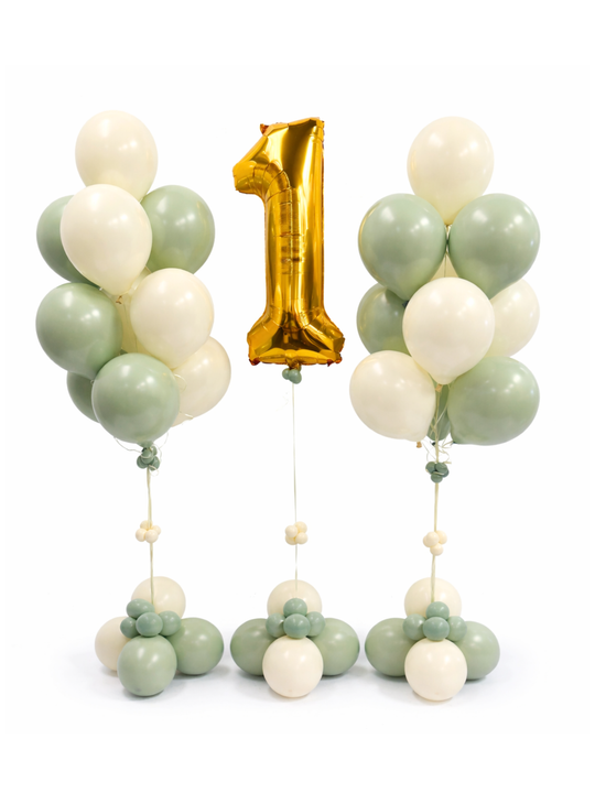 Single Number Birthday Balloon Package