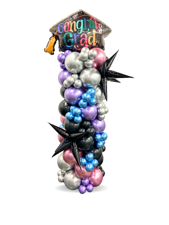 Graduation Balloon Column Colours