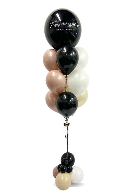 17" Custom message Balloon Bouquet (qty 1)