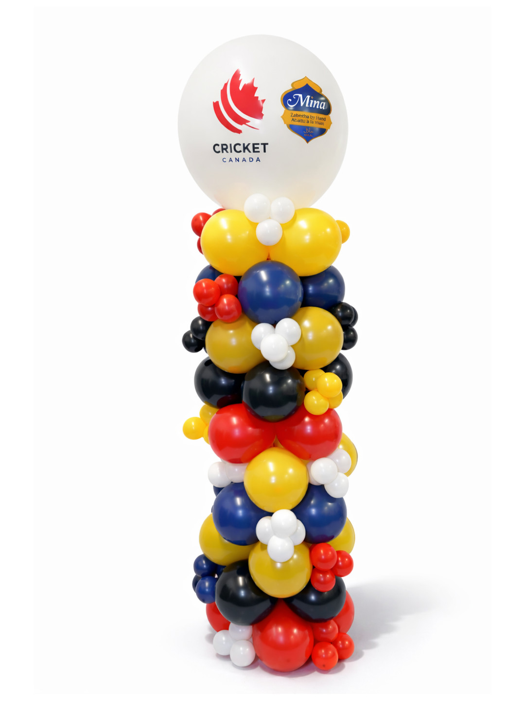 Full Colour Custom Logo/Text Balloon Column