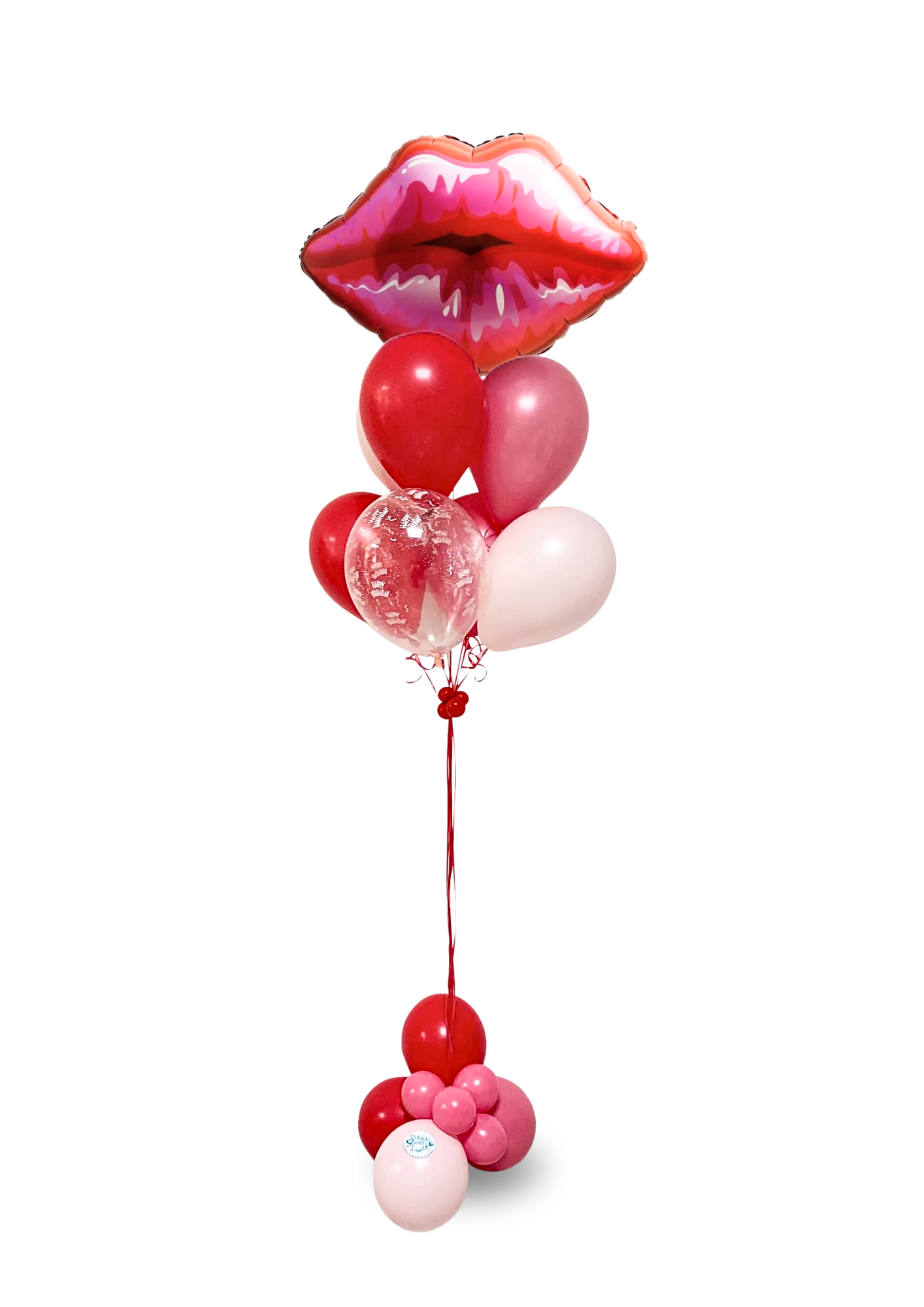 Kiss Lips Balloon Bouquet
