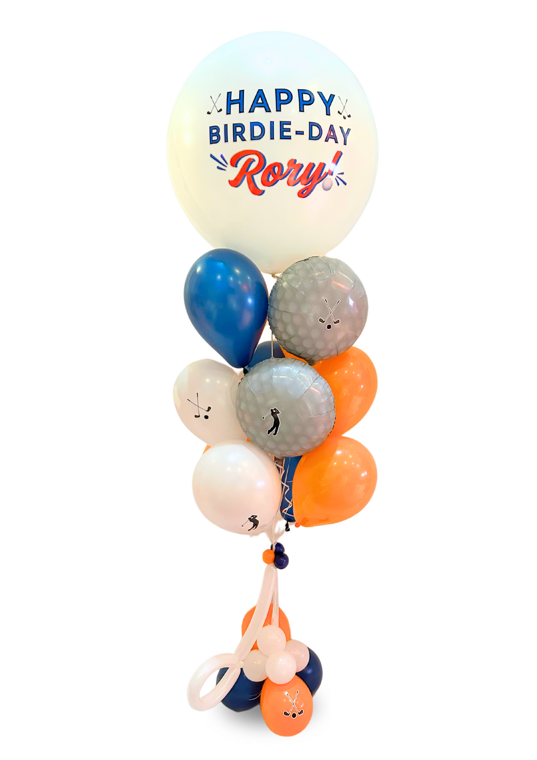 Golf Balloon Bouquet-Custom message