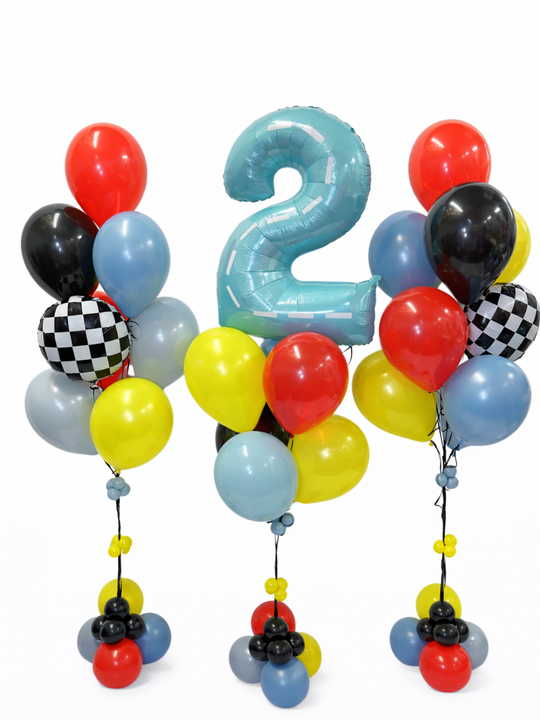 Racing Car Theme Balloon Package