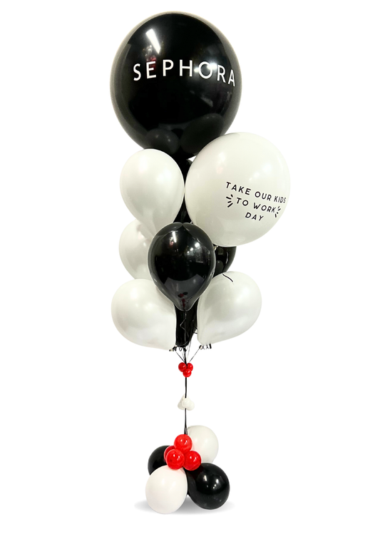 Super Jumbo Custom logo Balloon Bouquet (Qty 1)